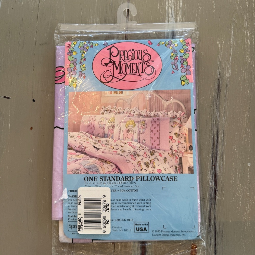 Vintage Precious Moments Ballerina Pillowcase - NWT
